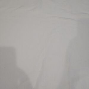 Bright white plush felt like fabric